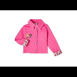 GARANIMALS 365 KIDS SNOOPY JEAN JACKET GIRLS SZ 7